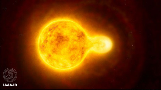رصد ستاره‌ ابوالهول زرد با قطر 1300 برابر خورشید
