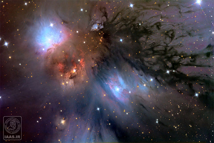 NGC 2170 » زندگی آرام به همراه غبار انعکاسی