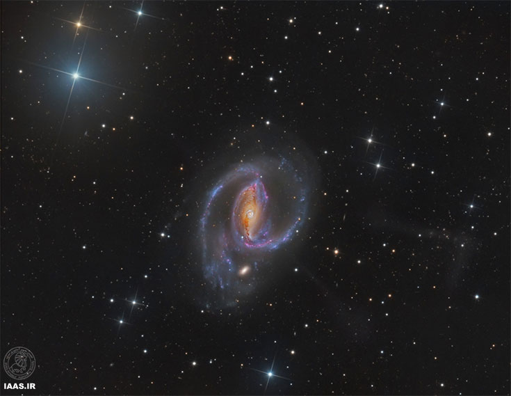 فوران‌های NGC 1097