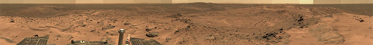 پانورامای اورست از مریخ
