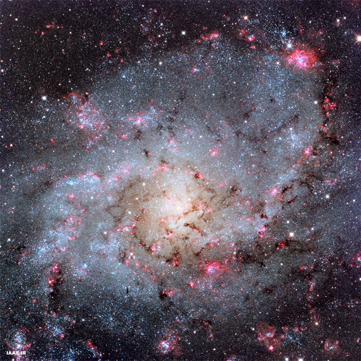 ابرهای هیدروژنی M33