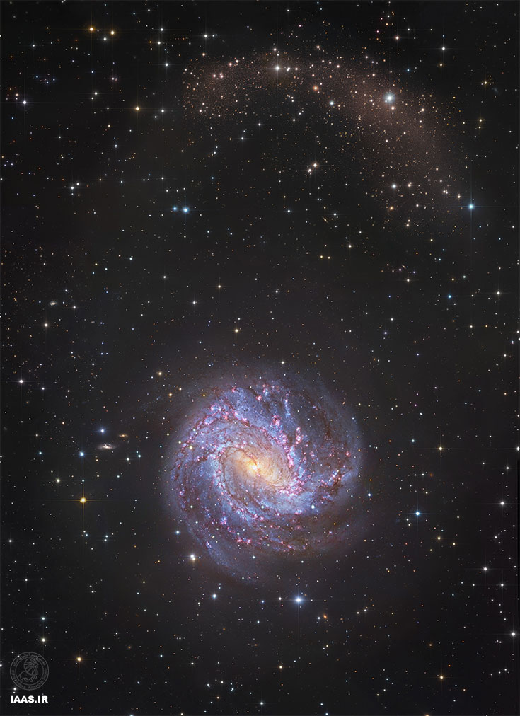 M83 » جریان‌های ستاره‌ای