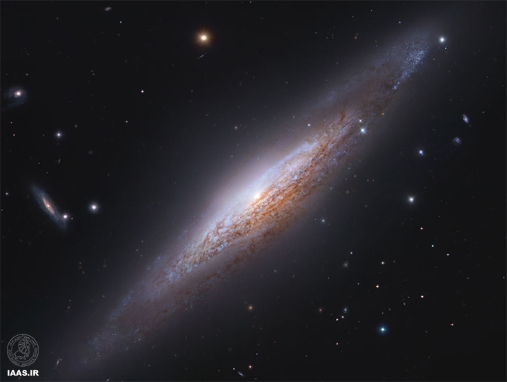 NGC 2683 » بر لبه کهکشان مارپیچی
