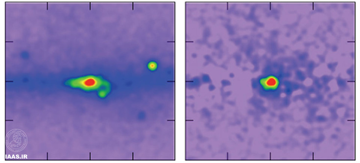 اشعه گاما از مرکز کیهانی ماده سیاه