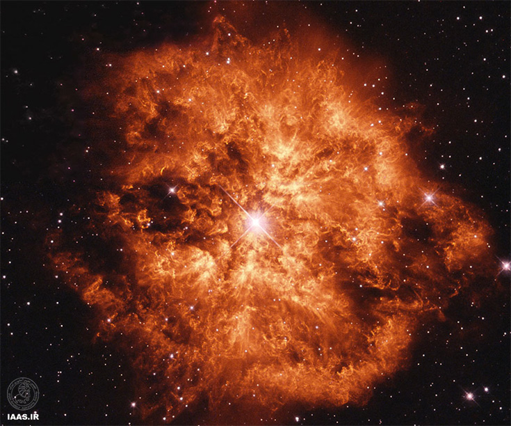 Wolf-Rayet Star 124 » ماشین بادی ستاره‌ای
