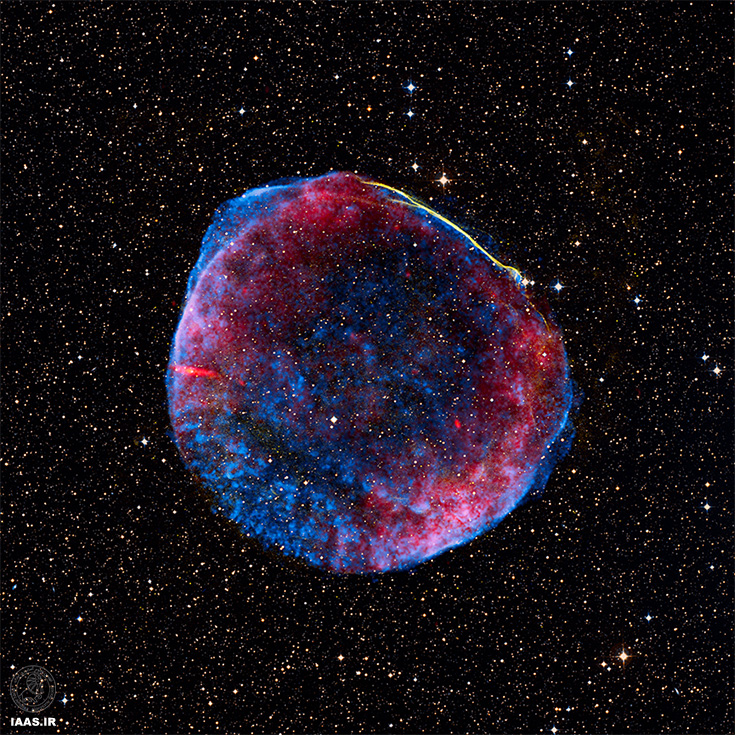 بقایای ابرنواختر SN 1006