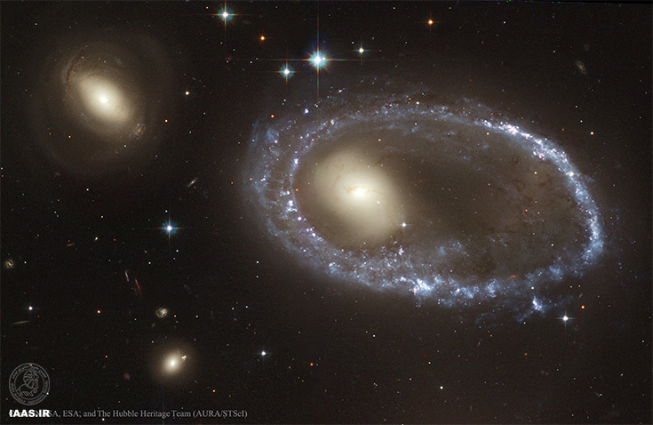 کهکشان AM 0644-741 از دید هابل