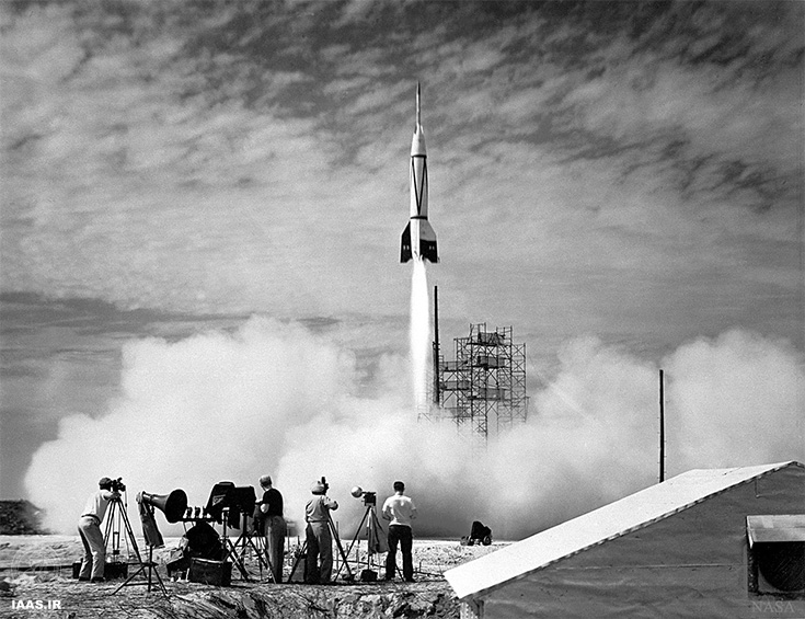 پرتاب اولین موشک از کیپ کاناورال