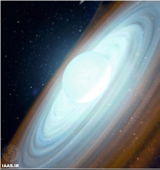 کشف سیاه‌چاله گردان به دور ستاره چرخان