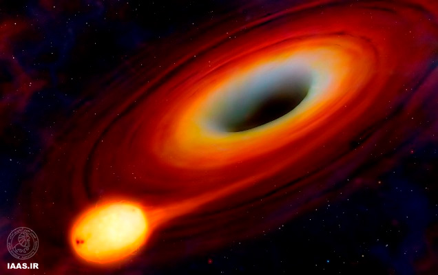 فعال شدن سیاه‌چاله پس از ۲۵ سال