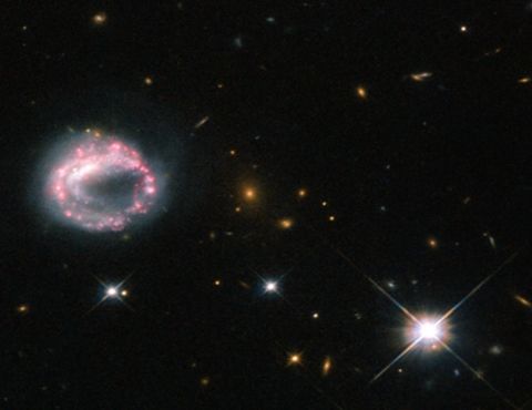 تصویر «هابل» از کهکشان حلقوی
