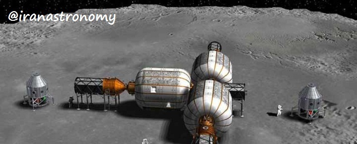 ساخت یک زیستگاه قابل گسترش در ماه