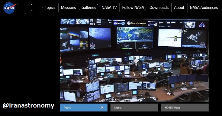 پخش زنده راهپیمایی فضایی دو فضانورد ناسا