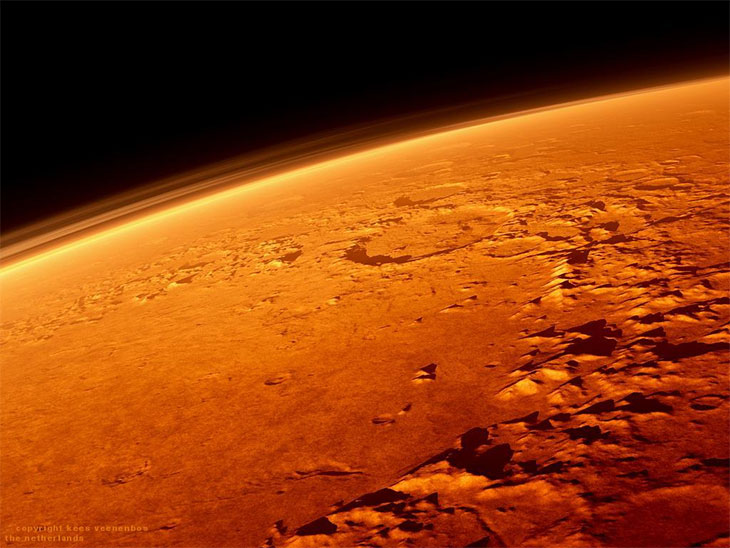 جو باستانی مریخ غنی از اکسیژن بوده است!
