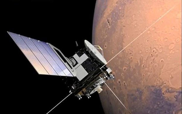 گردش دور مریخ با کاوشگر مارس