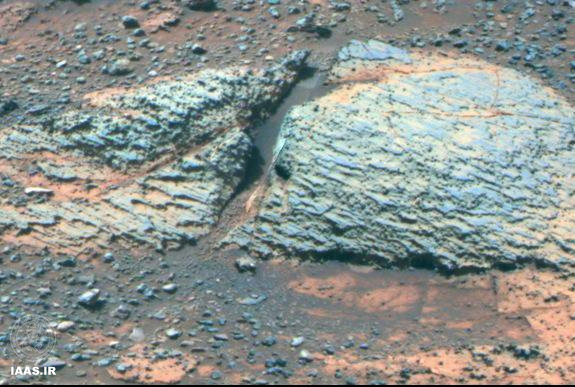 نشانه‌های جریان آب شیرین در مریخ باستانی