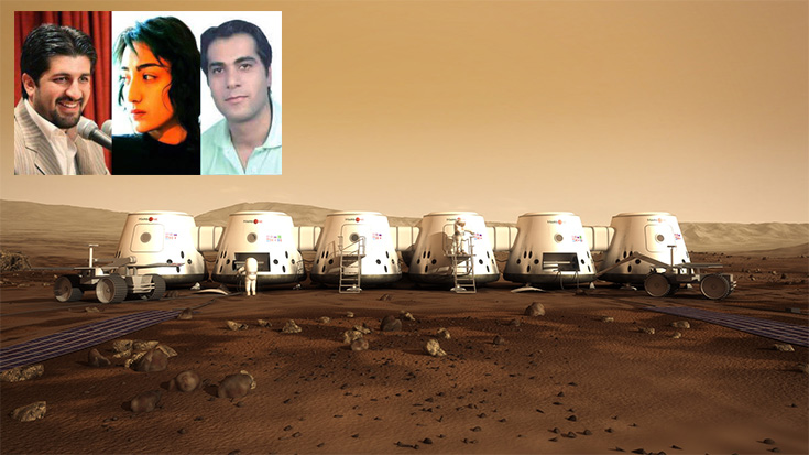 سه ایرانی در میان صد نامزد سفر به مریخ