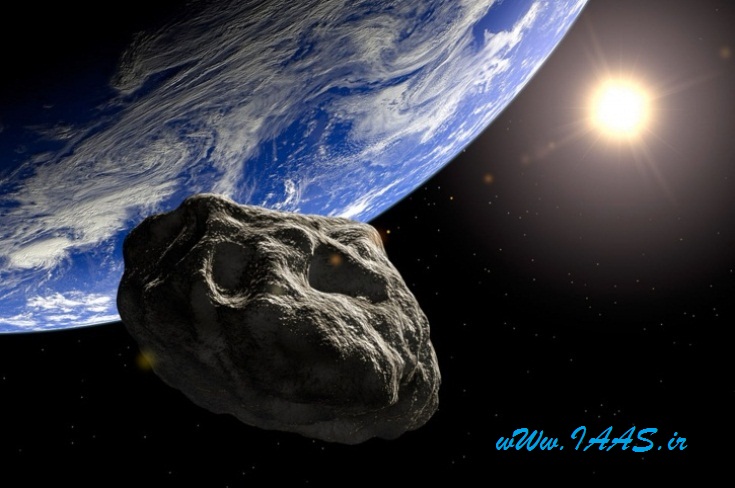 عبور یک سیارک از نزدیکی زمین