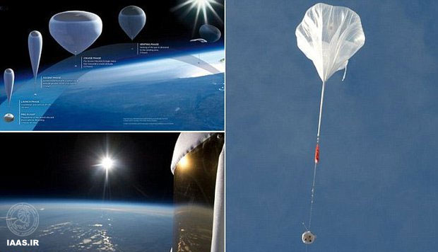 سفر آرام به فضا با بالن فضایی