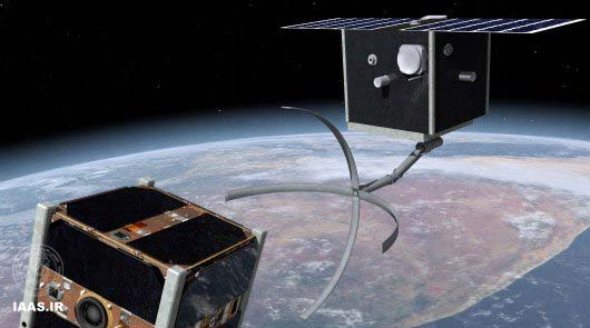 ماهواره زباله‌جمع کن راهی فضا می‌شود