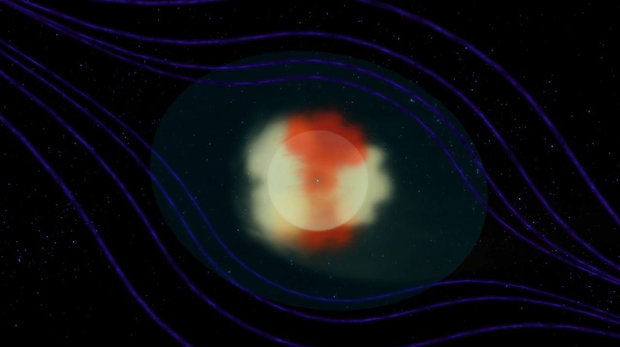 ثبت نخستین تصویر از دنباله خورشیدی