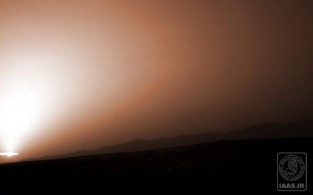 غروب و طلوع دیدنی خورشید و ماه در مریخ