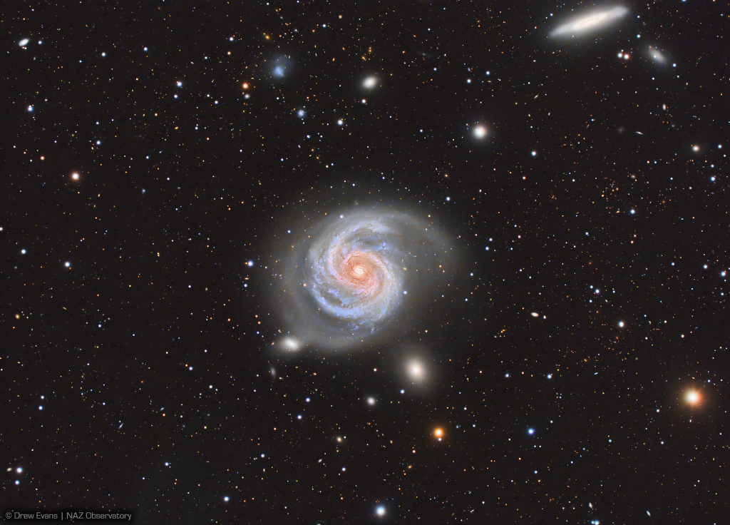 تصویر نجومی روز - M100: یک کهکشان مارپیچی با طراحی بزرگ