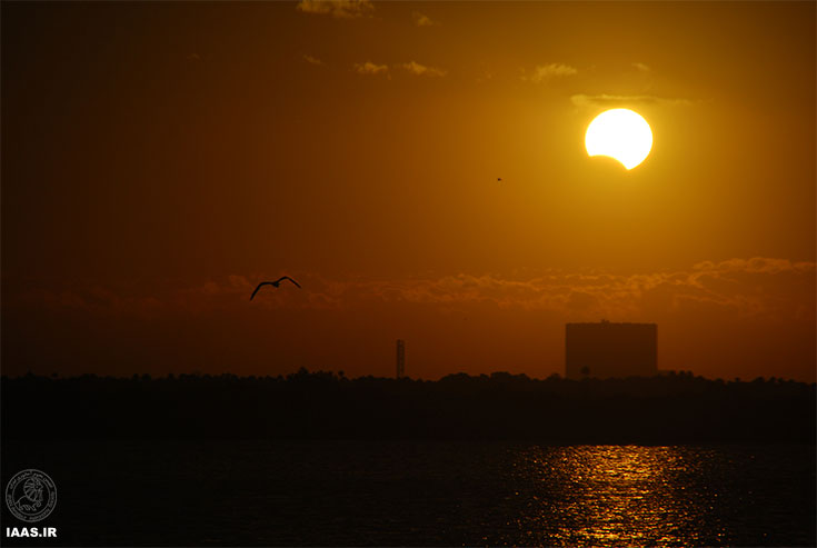 خورشید گرفتگی جزئی در فلوریدا