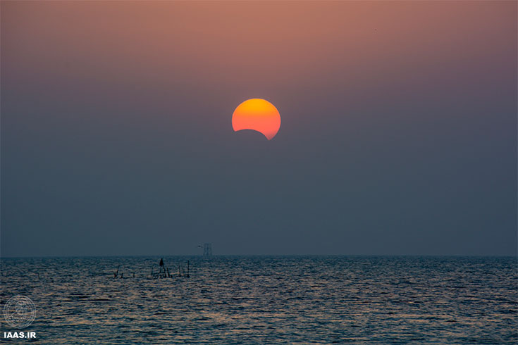 خورشید گرفتگی در بحرین - عکاس: محمد آل عُصفور