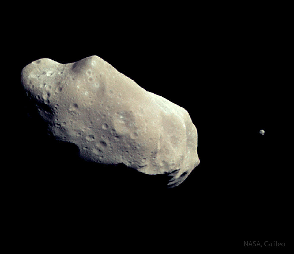 آیدا و داکتیل: سیارک و ماه