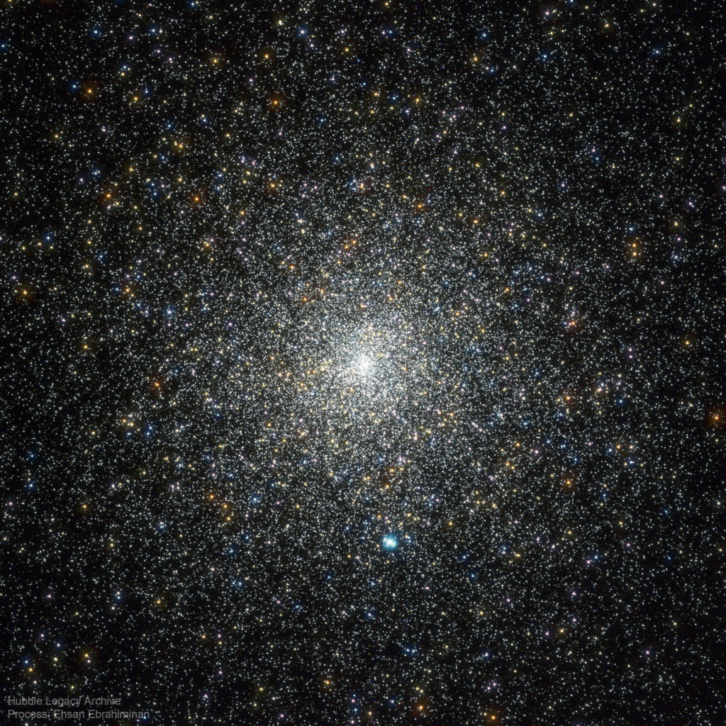 M15: خوشه ستاره ای کروی متراکم