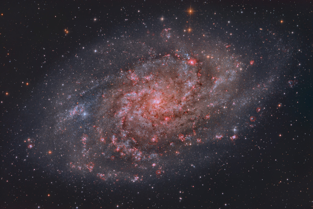 ابرهای هیدروژنی M33