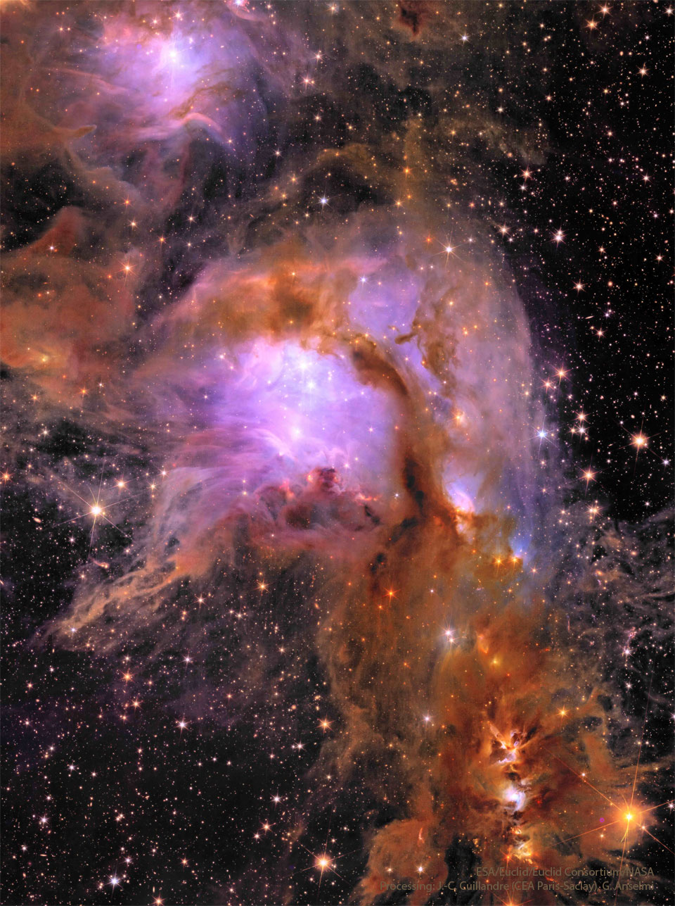 M78 از تلسکوپ فضایی اقلیدس