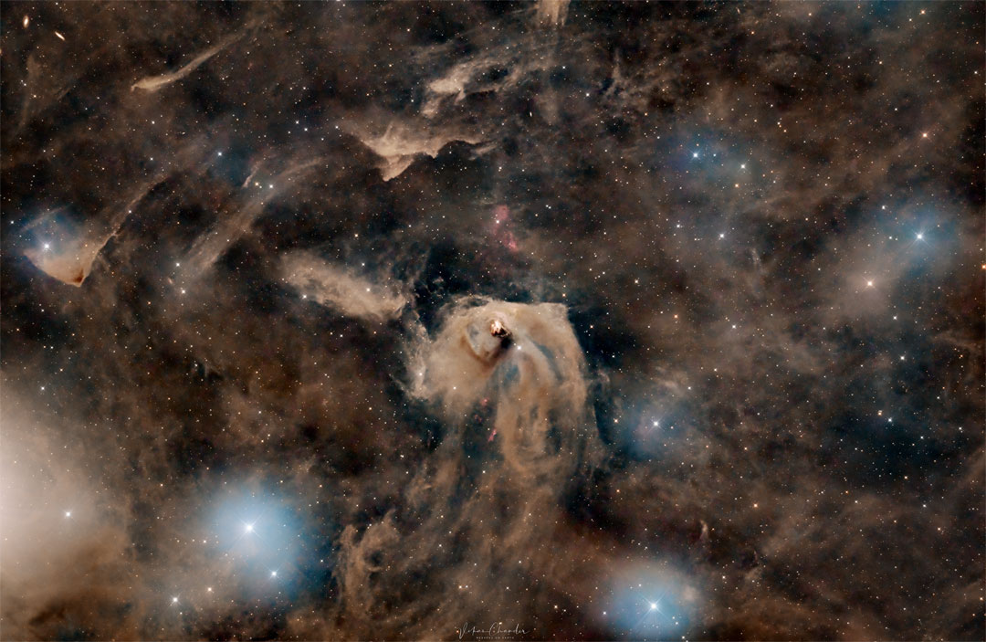 سحابی های تاریک و تشکیل ستاره در ثور