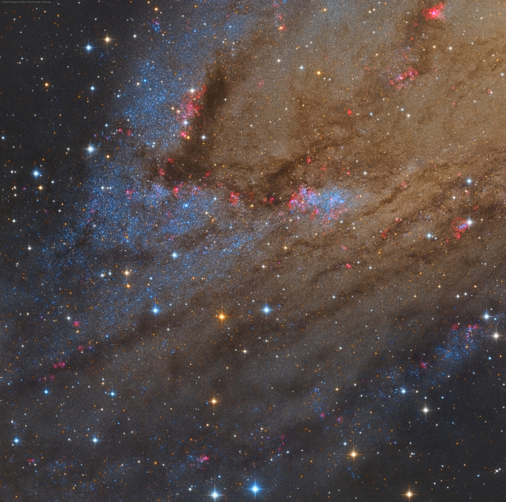 Ngc 206 و ابرهای ستاره ای آندرومدا