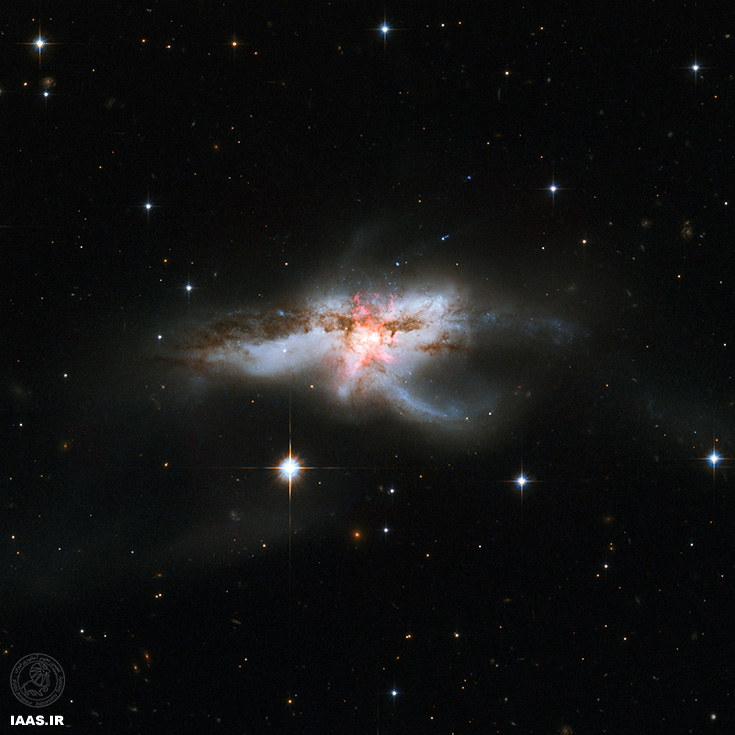 NGC 6240»کهکشان های در حال ادغام