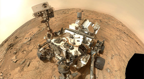 توقف کوتاه کنجکاوی در مریخ