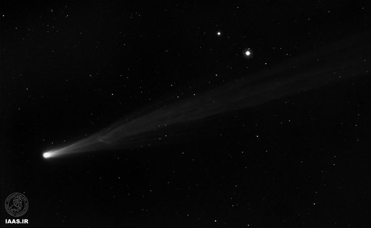 دنباله دار آیسان 21 نوامبر 2013 از نیو مکزیکو