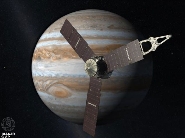 فضاپیمای جونو از 9 ابزار برای بررسی درون سیاره مشتری استفاده می‌کند