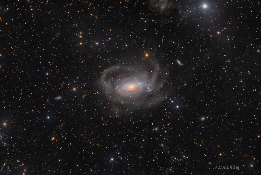 کهکشان مارپیچی مجعد m63