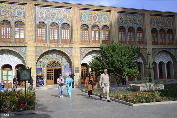 کاخ گلستان - محل برگزاری نمایشگاه رازهای شب ایران