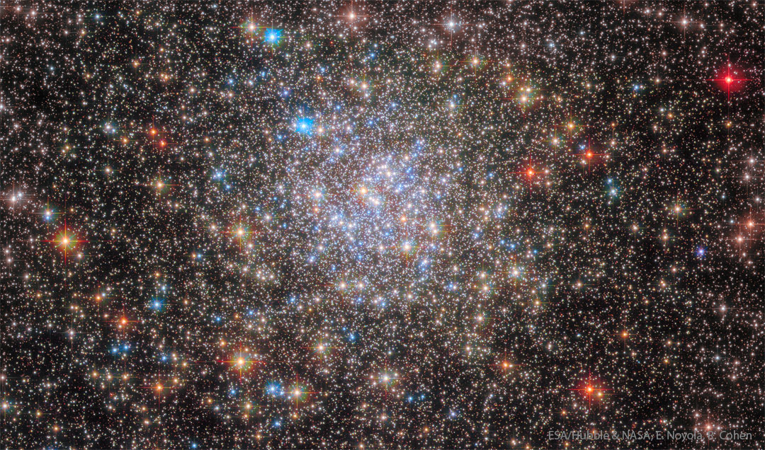 خوشه ستاره ای کروی ngc 6355 از هابل