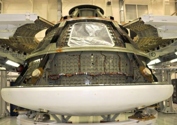 فضاپیمای در حال ساخت اوریون برای ارسال ماموریت سرنشین‌دار به سیاره مریخ