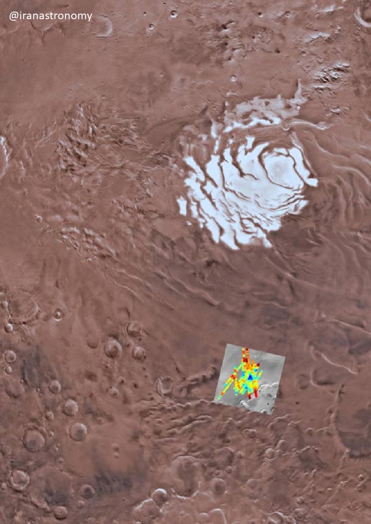 دانشمندان به ‌تازگی موفق به کشف دریاچه‌ ای در زیر لایه‌ های یخی قطب جنوب مریخ شده ‌اند که ممکن است در آن آب مایع جریان داشته باشد.